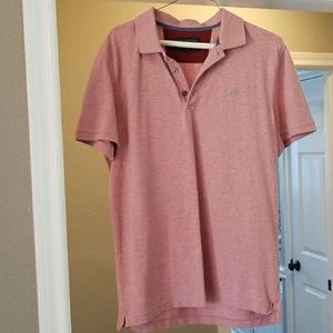 Banana republic slim fit large light red polo